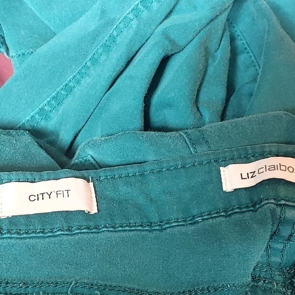 LIZ Claiborne Turquoise City Fit Skinny Jeans - Picture 6 of 7